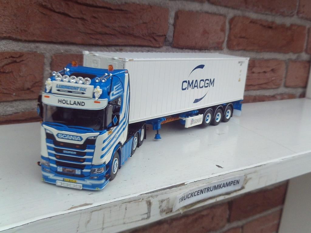 Tekno  Scania  Next  Gen  van  Hans  Lubrecht., Hobby en Vrije tijd, Modelauto's | 1:50, Ophalen of Verzenden, Nieuw, Bus of Vrachtwagen