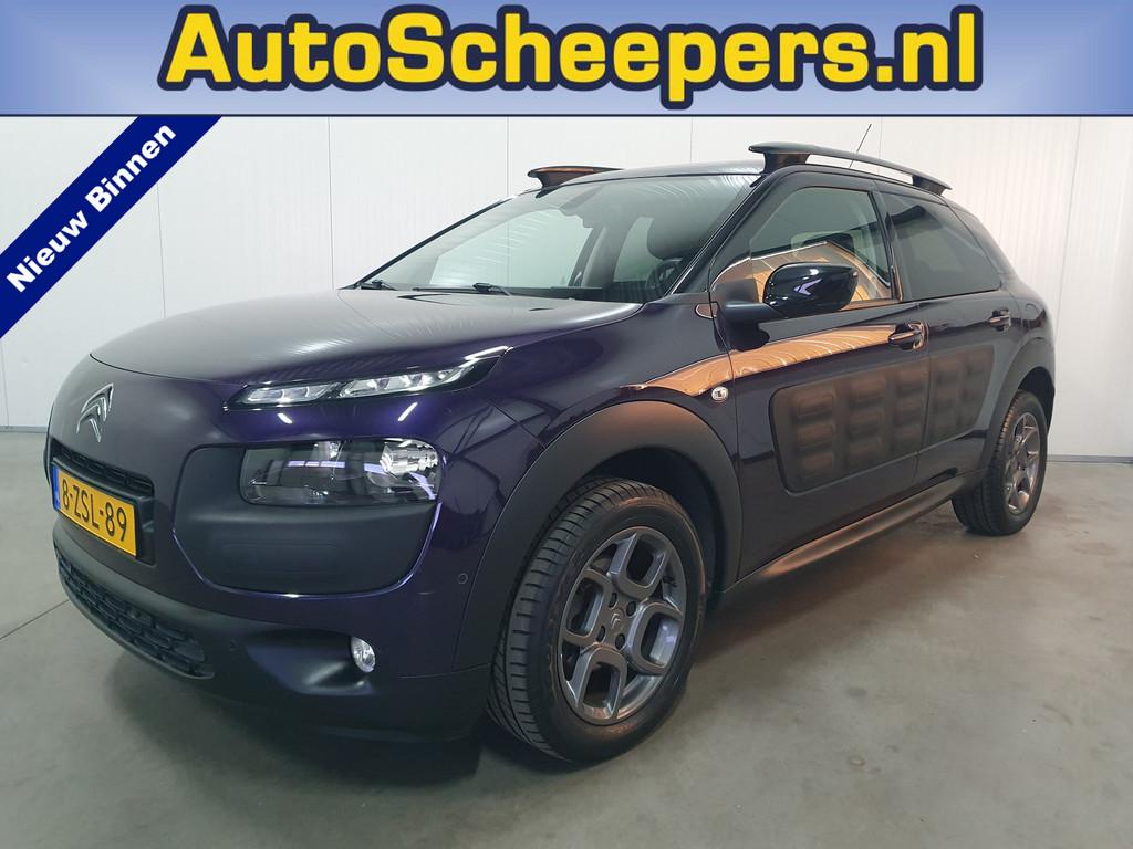 Citroën C4 Cactus 1.2 PureTech Shine NAVI/TRHAAK/CRUISE/STO, Euro 6, 995 kg, Leder en Stof, Origineel Nederlands