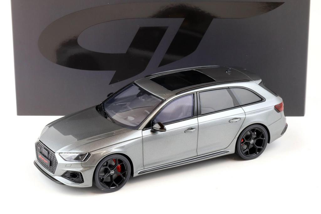 AANBIEDING ! Audi RS4 grijs GT Spirit 1:18 ! C4F, Auto, Gt spirit, ., Nieuw