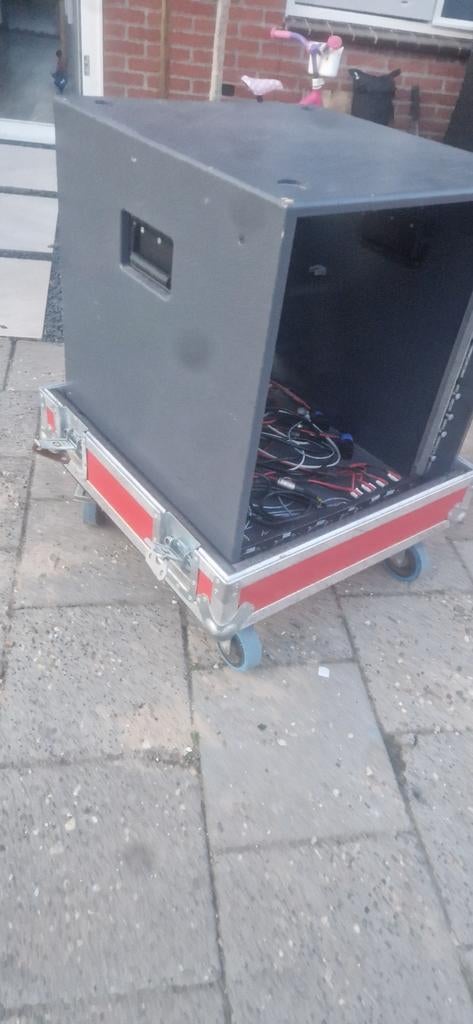 19"inch Rack / Stolpcase, Ophalen, Zo goed als nieuw, Overige instrumenten, Flightcase