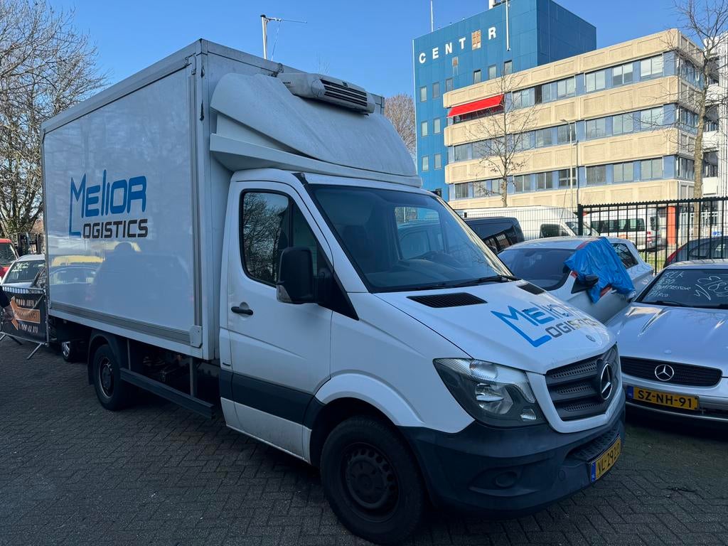 Mercedes Sprinter 413 2014 airco koelbus EUR5 Defect export, Automaat, Euro 5, Zwart, 4 cilinders