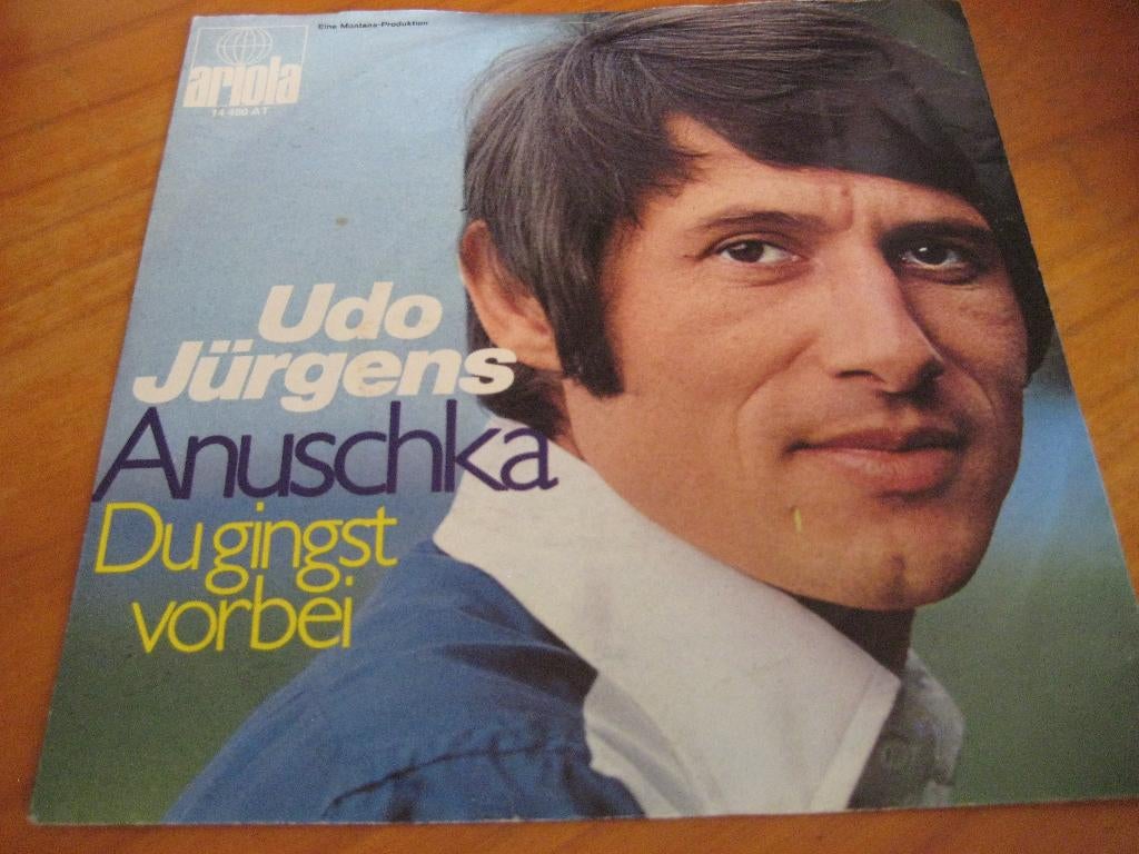Udo Jürgens: Anuschka, Cd's en Dvd's, Vinyl Singles, Ophalen of Verzenden, Zo goed als nieuw, Pop, Single