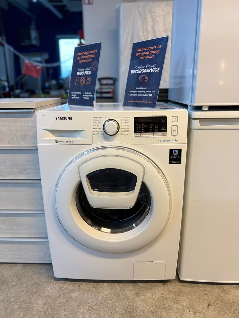 Samsung en AEG wasmachine, Witgoed en Apparatuur, Wasmachines, Zo goed als nieuw, 6 tot 8 kg, 85 tot 90 cm, 1200 tot 1600 toeren