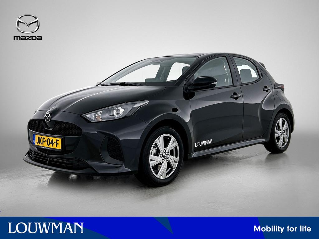 Mazda 2 Hybrid 1.5 Exclusive-line Demo Eindhoven | door AWNB, 12 maanden, Zwart, Bedrijf, Hybride Elektrisch/Benzine