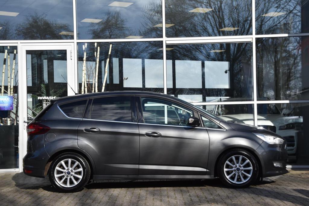 Ford C-Max 1.0 Titanium Airco Nav. Pdc Led Cruise Control 1s, Voorwielaandrijving, Gebruikt, Handgeschakeld, Adaptive Cruise Control