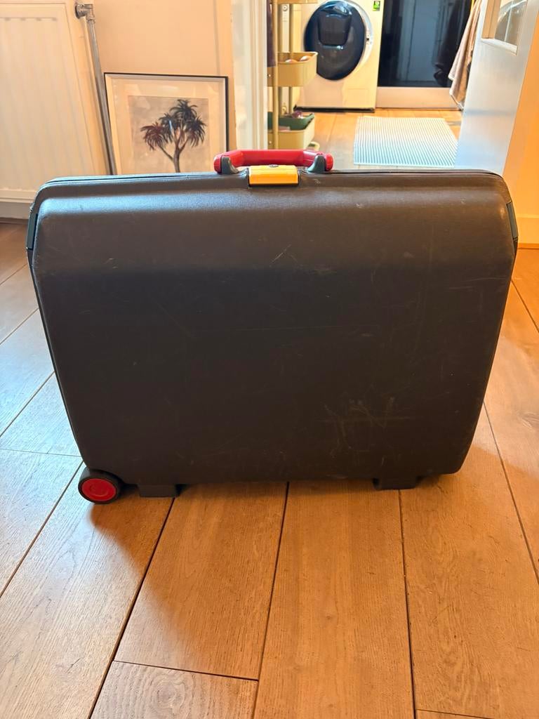 Retro Samsonite suitcase, Gebruikt, Hard kunststof, 70 cm of meer, Minder dan 35 cm