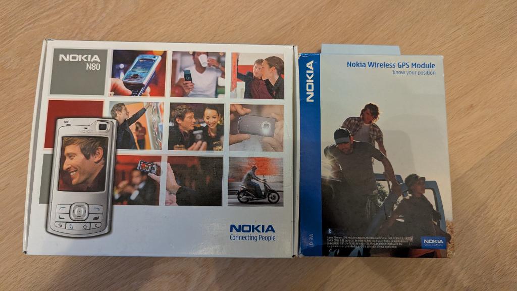Nokia N80 + Nokia Bluetooth GPS Module LD-3W, Telecommunicatie, Mobiele telefoons | Nokia, Gebruikt, Zonder abonnement, Zonder simlock