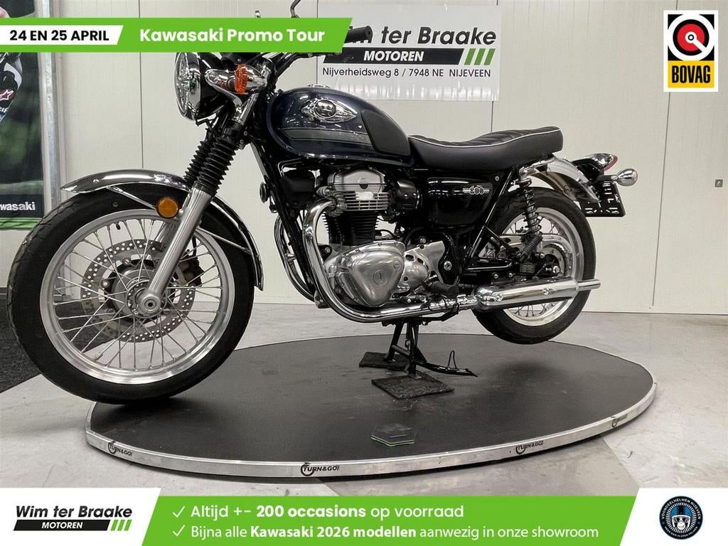 KAWASAKI W800 (bj 2023), 2 cilinders, Bedrijf, Onbekend, KAWASAKI