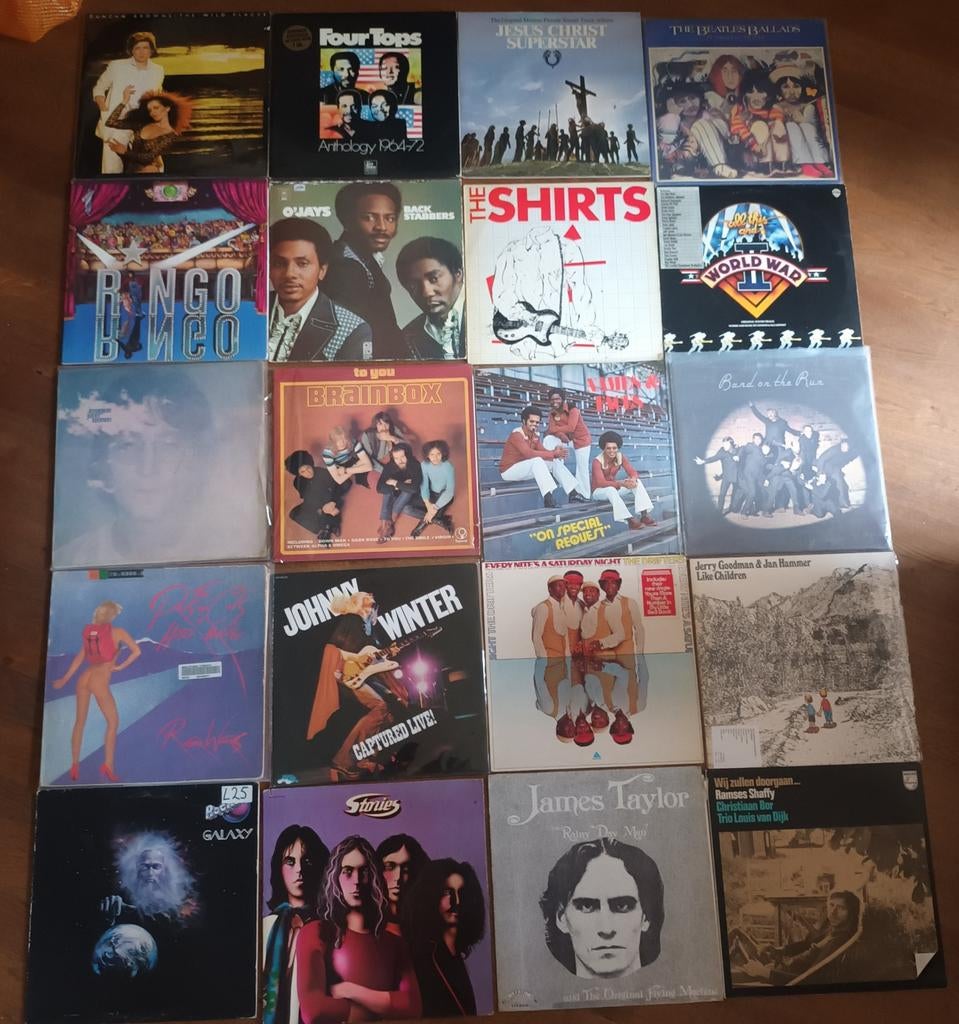 481 ROCK/POP/SOUL/JAZZ/70'S/NEW WAVE LP'S €5 PER STUK, Ophalen of Verzenden, Gebruikt, 12 inch, Poprock