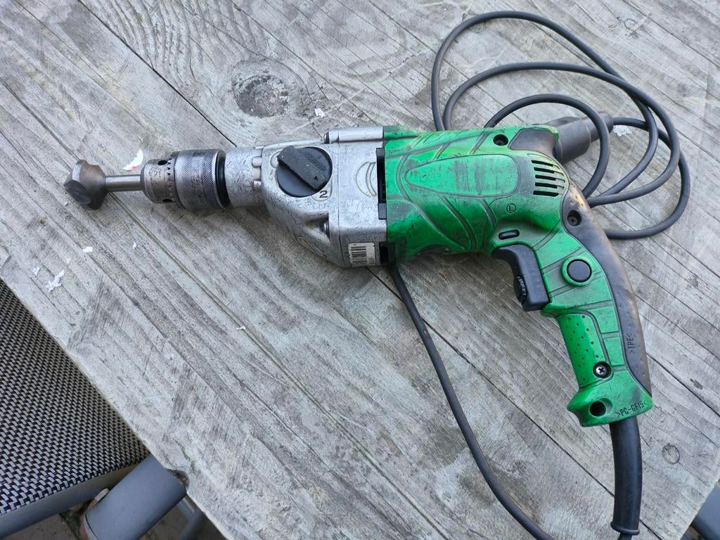 Hitachi boormachine, Ophalen, Gebruikt, Boormachine