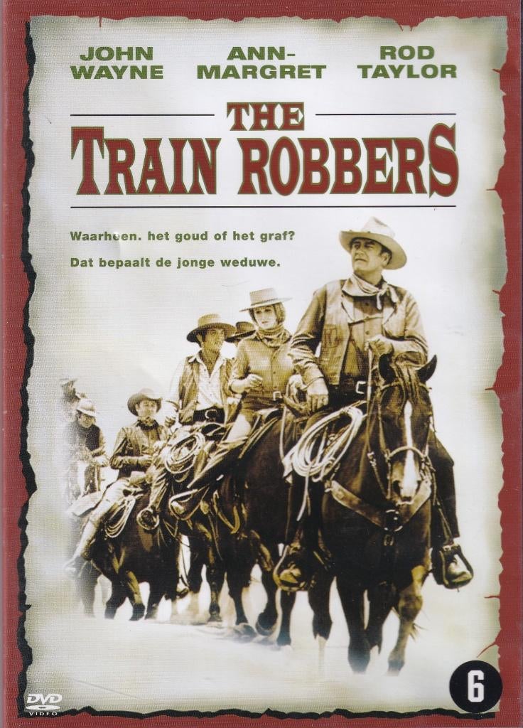 Te koop dvd the train robbers (john wayne) nieuw, Alle leeftijden, Ophalen of Verzenden, Nieuw in verpakking, Actie