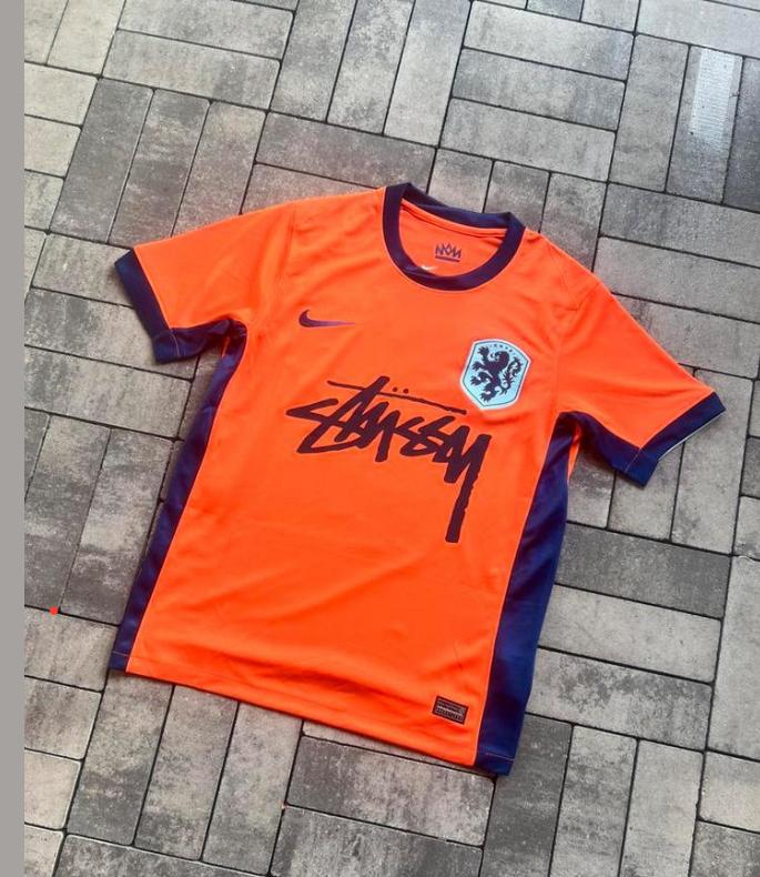 Nederland x stussy, Maat L, Ophalen of Verzenden, Zo goed als nieuw, Shirt