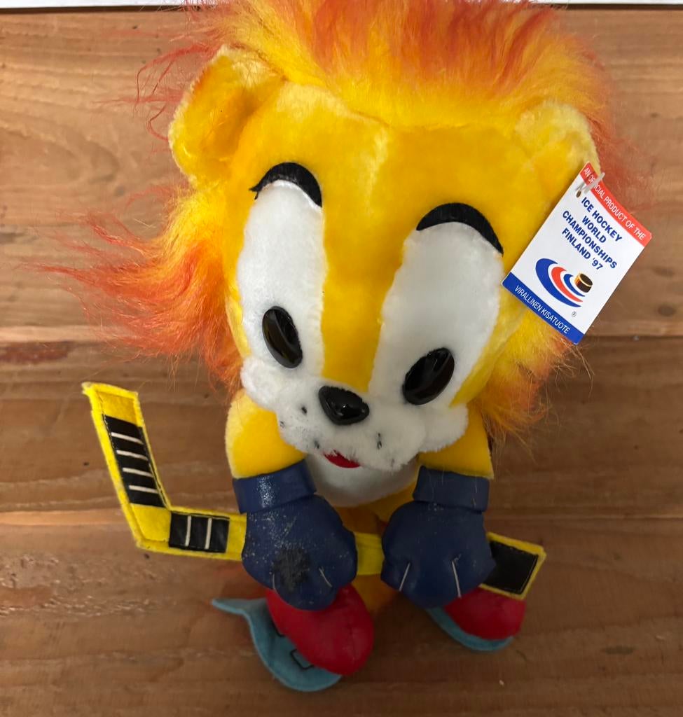 IJshockey mascottes, Ophalen of Verzenden, Zo goed als nieuw