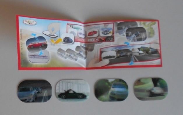 Kindersurprise Ferrero : Set Auto-beweegplaatjes = DC069, Ophalen of Verzenden, Zo goed als nieuw, Overige typen