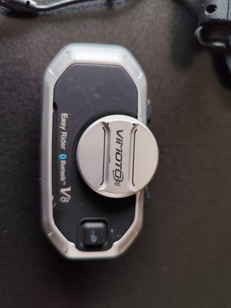 Bluetooth communicatieset met speakers en microfoon, Motoren, Ophalen of Verzenden, Gebruikt