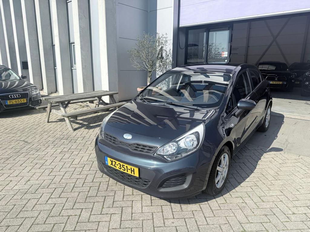 Kia Rio 1.2 CVVT Comfort Pack AIRCO! 5DEURS! INRUIL MOGELIJK, Voorwielaandrijving, Euro 5, Zwart, 4 cilinders