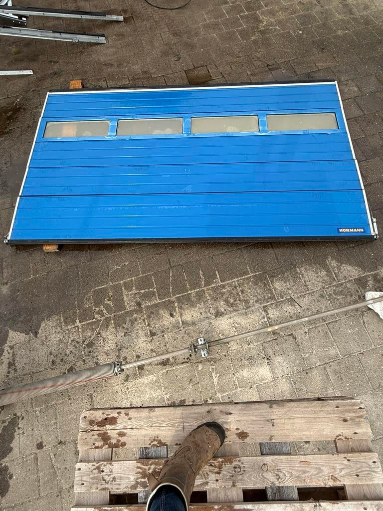 Hormann overhead deur 360x206 cm, Ophalen, Gebruikt, Overige materialen, 20 tot 50 mm