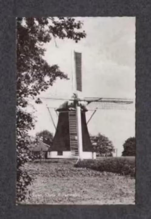 Noord-Sleen Oude Korenmolen 1970., Ophalen of Verzenden, 1960 tot 1980, Ongelopen, Drenthe