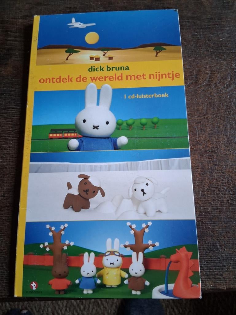 Ontdek de Wereld met Nijntje - Dick Bruna (incl. CD), Ophalen of Verzenden, Zo goed als nieuw, Dick Bruna, Fictie