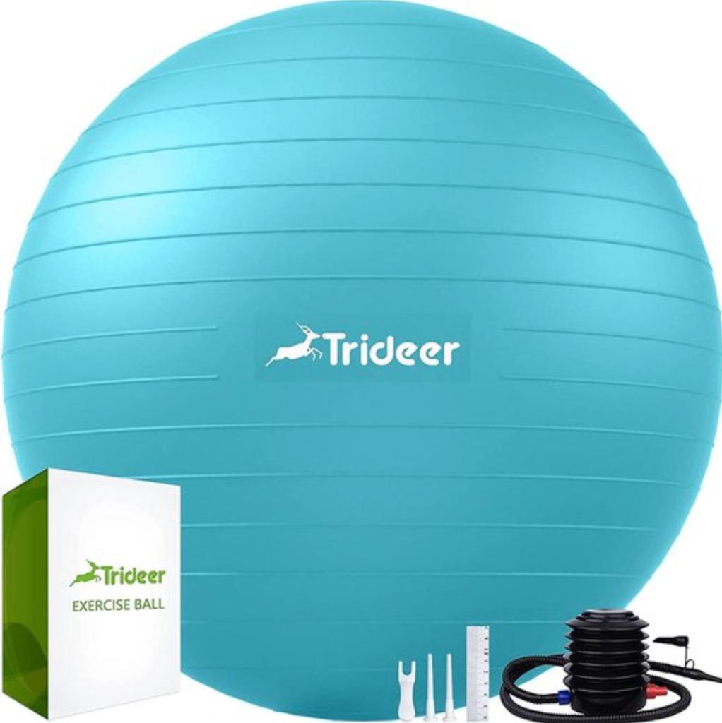 Trideer exercisebal extra sterke yoga bal, zwangerschapsbal, Sport en Fitness, Yoga en Pilates, Ophalen, Zo goed als nieuw, Yoga-accessoire