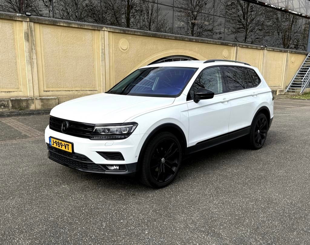 Volkswagen Tiguan Allspace 1.5 TSI 7-zits 2019 Wit, Auto's, Automaat, Stof, Zwart, 7 stoelen