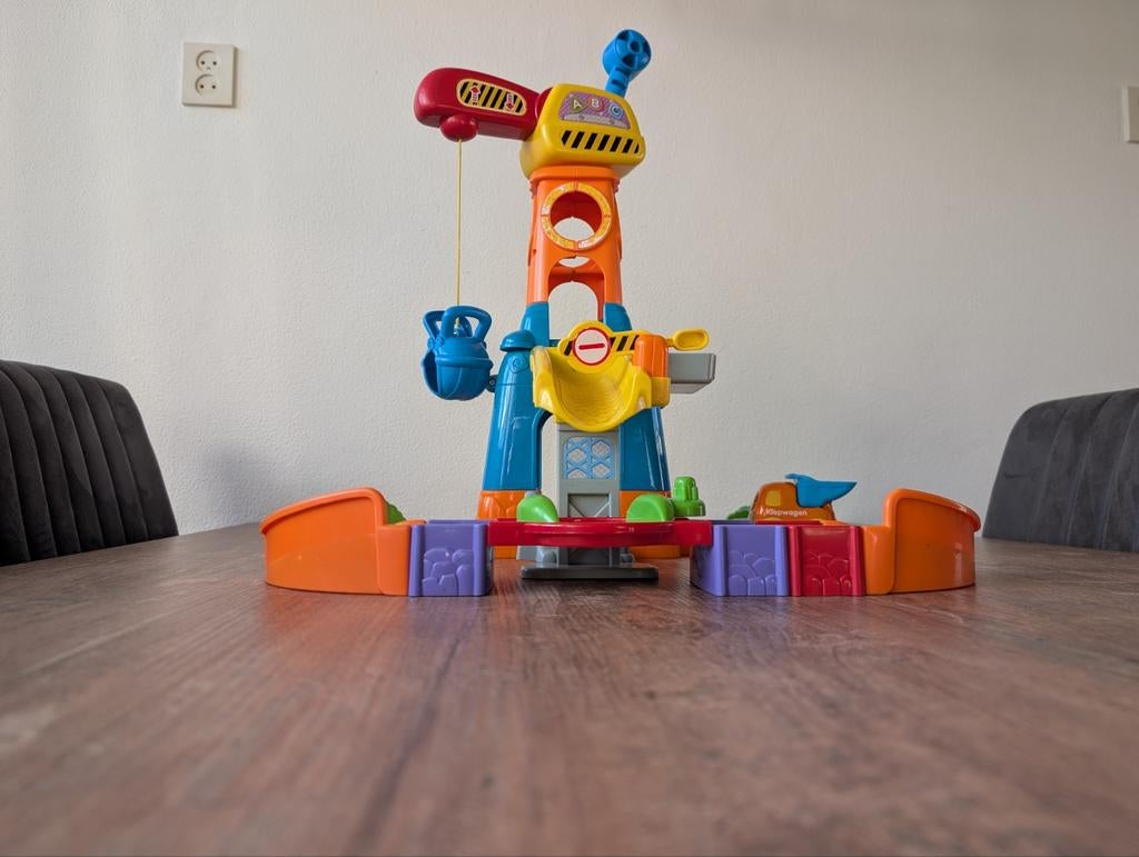 Toet toet bouwplaats, Ophalen, Gebruikt