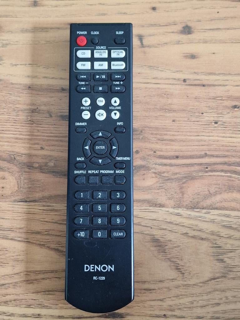 Denon RC-1229 Afstandsbediening voor Receiver/Versterker, Audio, Tv en Foto, Ophalen of Verzenden, Gebruikt, Origineel, Receiver of Versterker