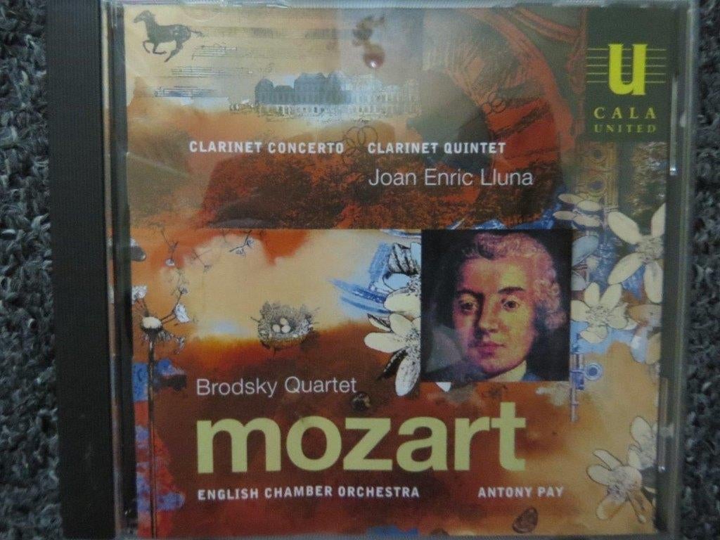 Cd: Mozart, Clarinet Concerto, Brodsky Quartet, Eng Ch. Orch, Cd's en Dvd's, Ophalen of Verzenden, Classicisme, Zo goed als nieuw