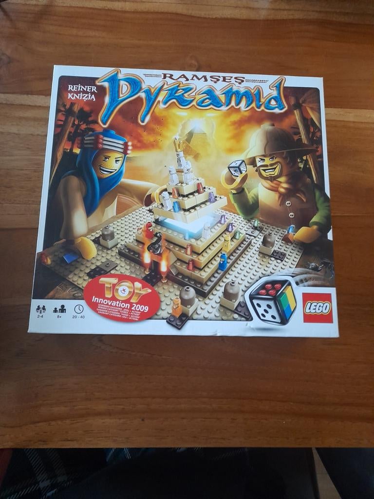 LEGO Ramses Piramide spel 3843 compleet!, Ophalen of Verzenden, Zo goed als nieuw
