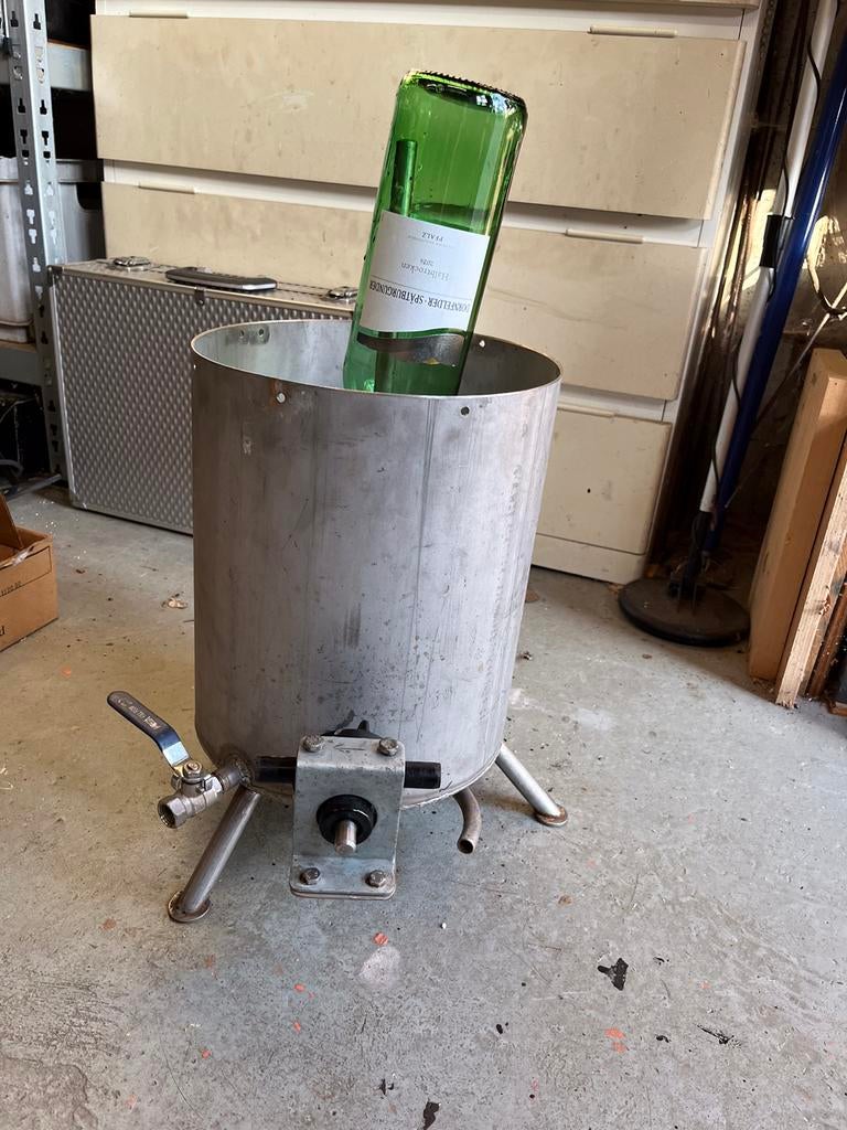 Spoel apparaat voor wijnflessen bij zelf wijnmaken., Ophalen, Gebruikt, Overige gebieden, Overige typen