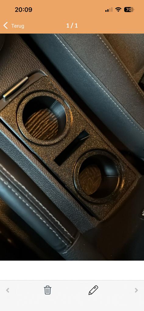 Golf 5 en 6 bekerhouder, Ophalen of Verzenden, Nieuw