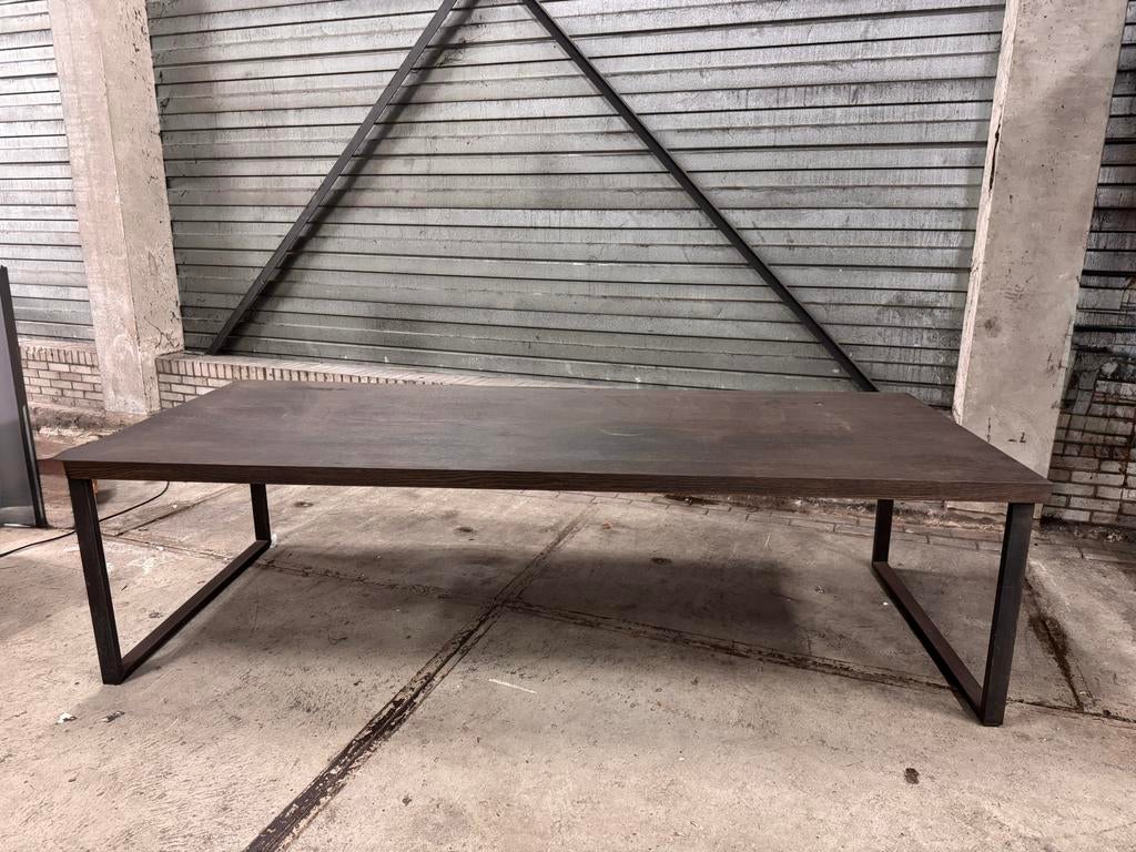 Eettafel / Vergadertafel lxbxh 290x120x79, Huis en Inrichting, Tafels | Eettafels, 100 tot 150 cm, 200 cm of meer, Ophalen of Verzenden