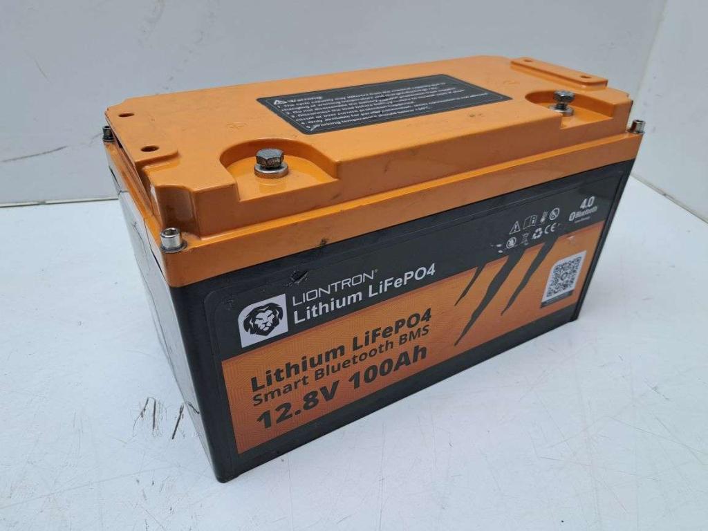 Liontron LifePO4 accu 12V 100Ah lithium smart BMS Bluetooth, Niet ingevuld, Gebruikt, Niet ingevuld, Ophalen of Verzenden