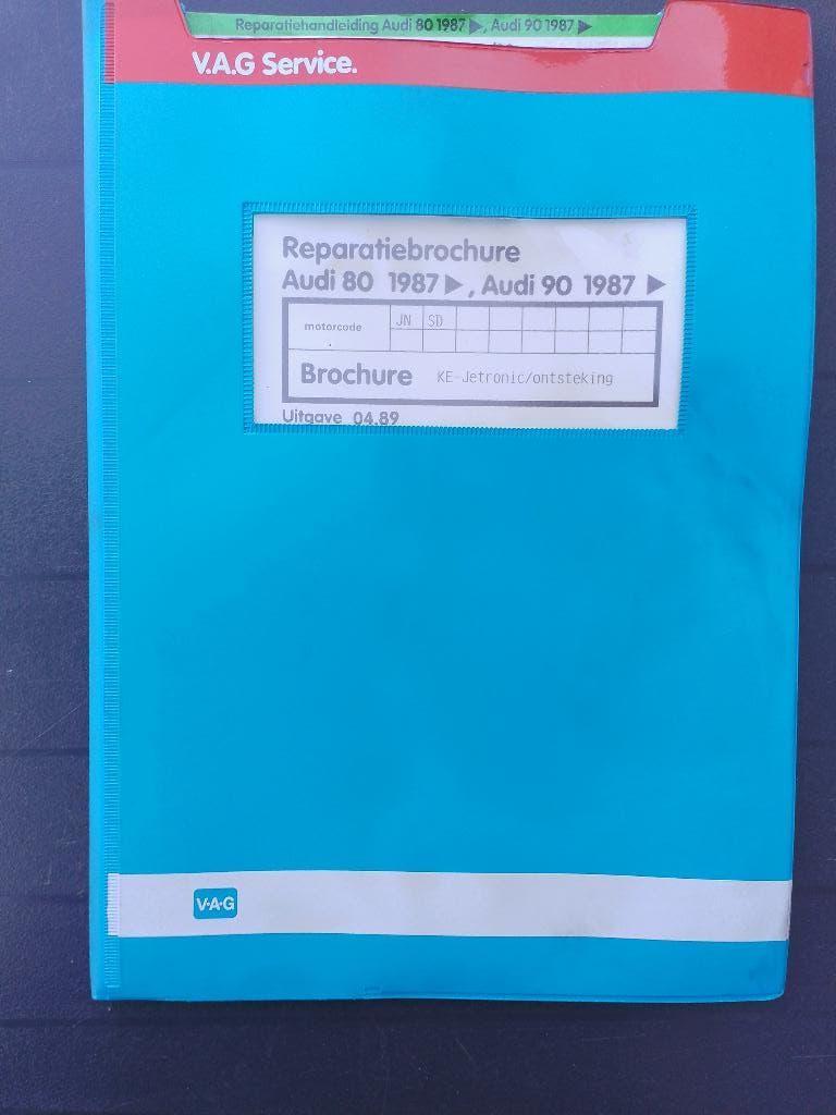 Werkplaatsboek Audi 80 B3 + Coupé B2 1.8 + 1.9  KE-Jetronic, Boeken, Auto's | Boeken, Ophalen of Verzenden, Gelezen, Audi