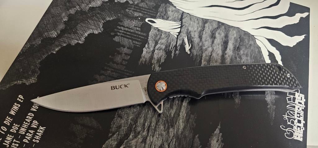 Buck Haxby EDC Zakmes - 7Cr17MoV Staal, Ophalen of Verzenden