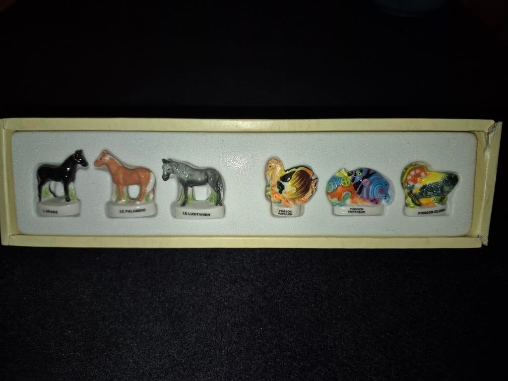 Fèves Atlas Frankrijk - Paarden & Tropische Vissen, Verzamelen, Ophalen of Verzenden, Nieuw