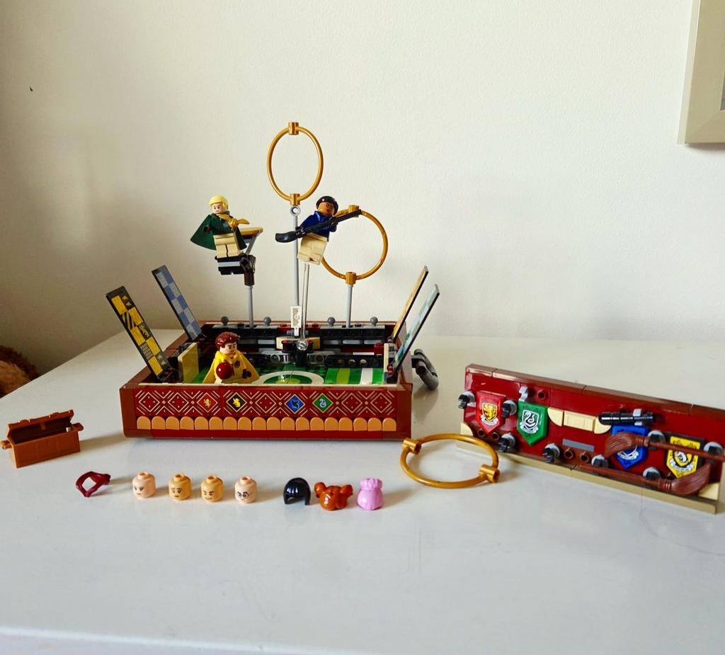 Lego Harry Potter Quidditch Wedstrijd 76416, Ophalen of Verzenden, Zo goed als nieuw, Complete set, Lego