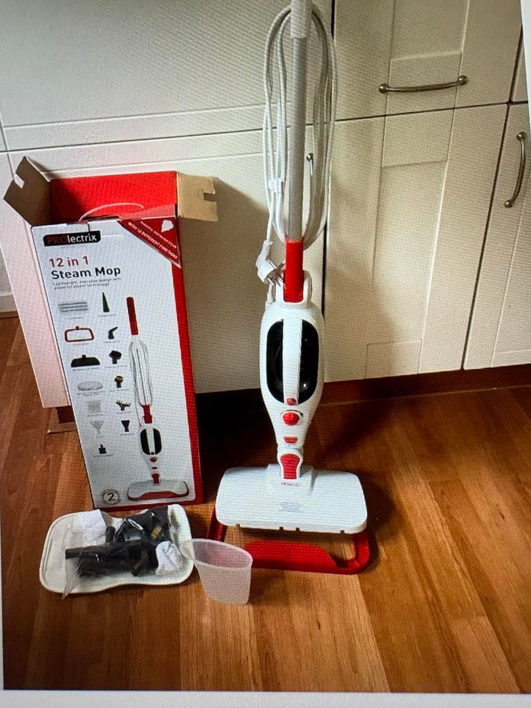 Staem mop, Ophalen, Mop of Dweil