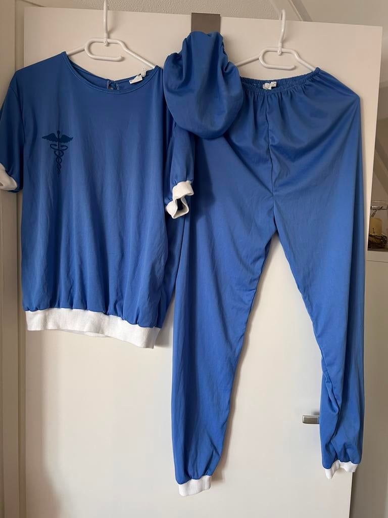 CARNAVALSPAK DAMES CHIRURG, Ophalen, Carnaval, Zo goed als nieuw, Kleding