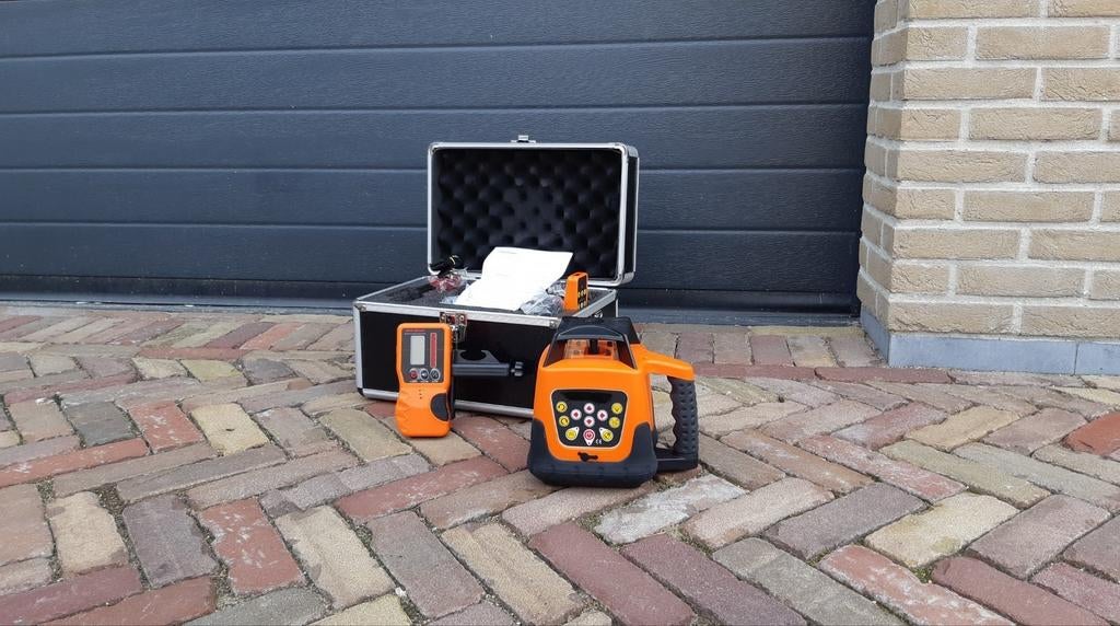 NIEUW Bouwlaser Rotatielaser met ontvanger, Ophalen of Verzenden, Nieuw