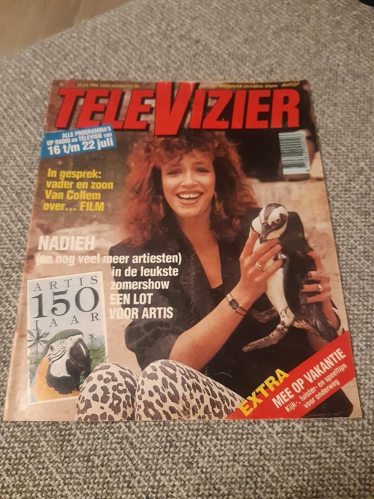 29.Televiezier 1988. Nadieh. Anneke Gronloh. Simon van Colle, Ophalen of Verzenden, 1980 tot heden, Tijdschrift