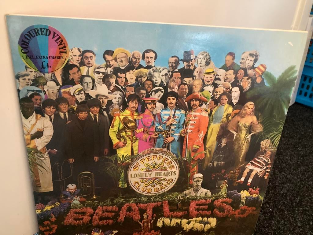 Beatles - Sgt Pepper coloured vinyl LP, Cd's en Dvd's, Vinyl | Pop, Ophalen of Verzenden, Zo goed als nieuw, 12 inch