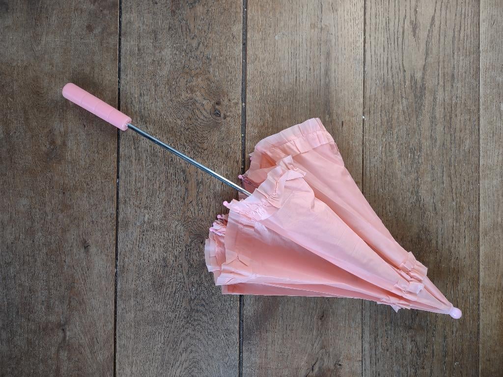 parasol kinderen | zalmroze, Ophalen of Verzenden, Gebruikt, Roze