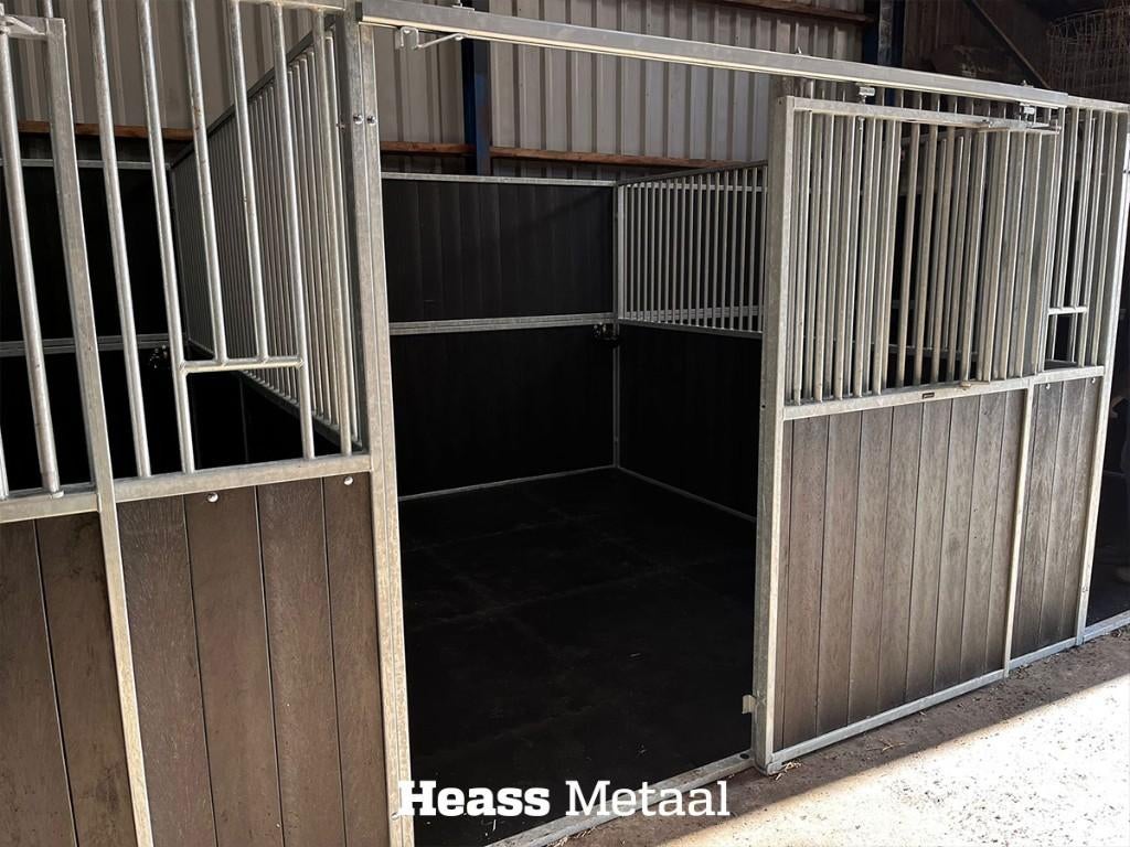Actieset Paardenboxen | 3 Complete Boxen 3,5 x 3,5 m | Heass, Weidegang, 4 paarden of pony's of meer