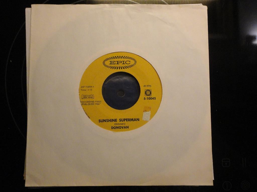 Donovan - Sunshine superman NL 1966, Gebruikt, 7 inch, Single, Ophalen of Verzenden