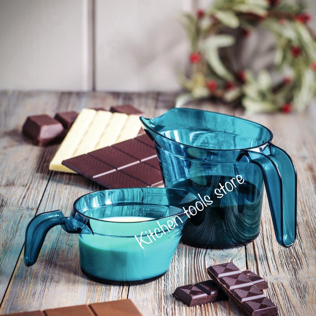 Tupperware Microcook Magnetron kannen set 200ml 500ml, Huis en Inrichting, Keuken | Tupperware, Nieuw, Overige typen, Blauw, Ophalen of Verzenden