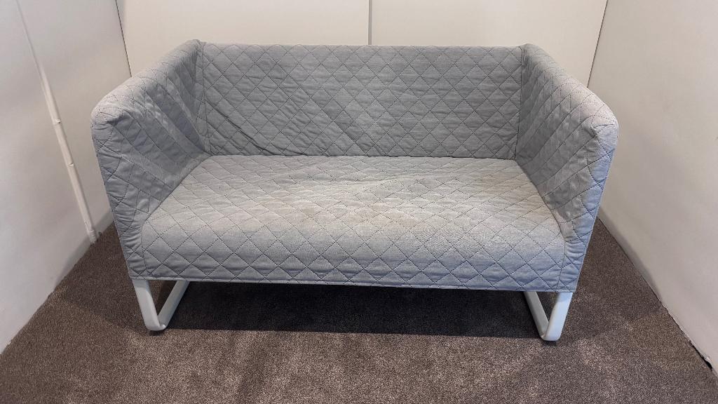 Nette IKEA KNOPPARP bank, Ophalen, Tweepersoons, 75 tot 100 cm, Zo goed als nieuw