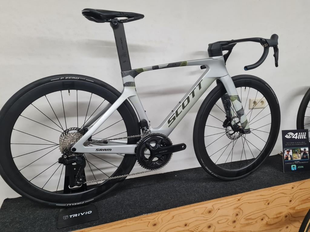 New! Scott Foil RC Pro HMX custom 105 di2 XXS carbon wielen, 28 inch, Carbon, Nieuw, Minder dan 49 cm