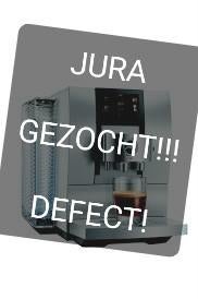 GEZOCHT! JURA Koffiemachines Defect of werkend!, Witgoed en Apparatuur, Koffiezetapparaten, Gebruikt, Koffiemachine, Ophalen of Verzenden