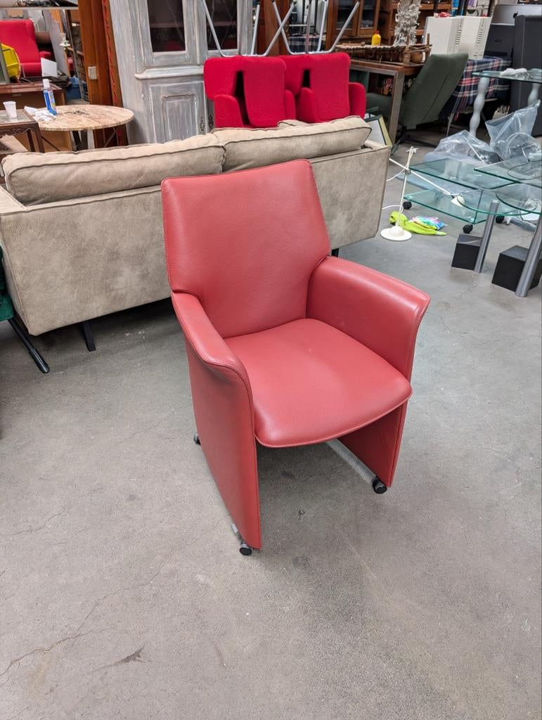 Leolux Tamarinde Stoel - Stijlvol Design, Ophalen, Gebruikt, Design, Leer